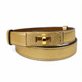 Kelly Hermes belt gold AAA quality
