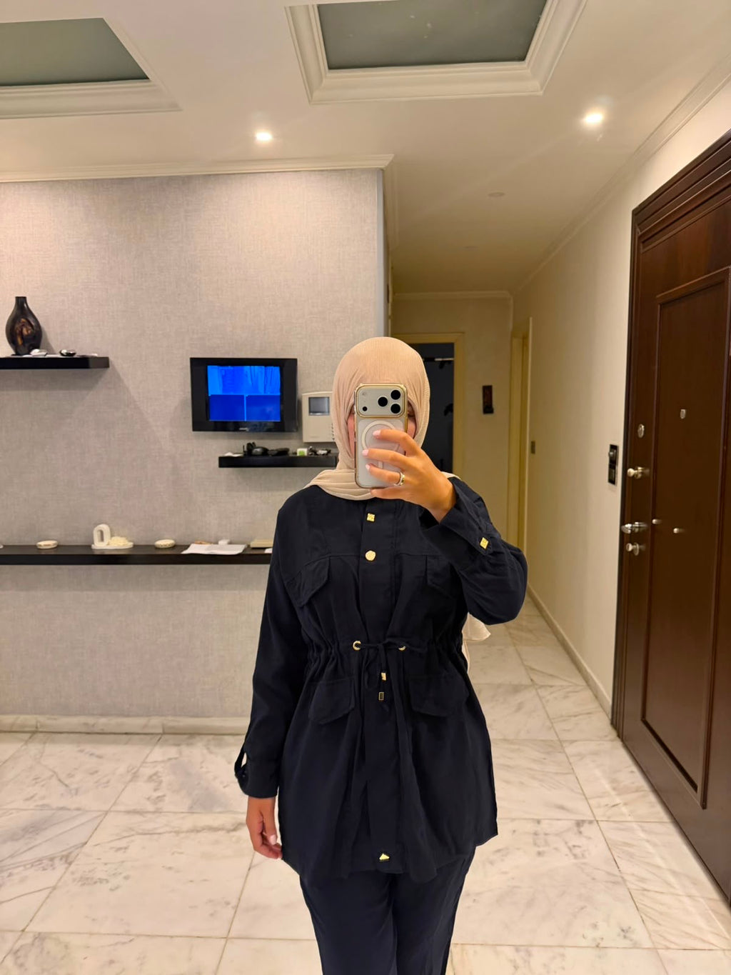 navy blue set