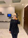 navy blue set