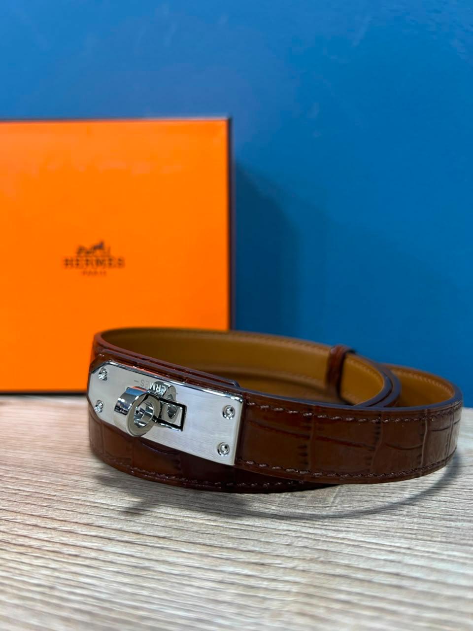 Kelly Hermes “brown x silver ”AAA quality