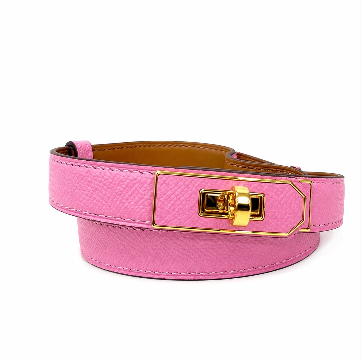 Kelly Hermes belt pink AAA quality