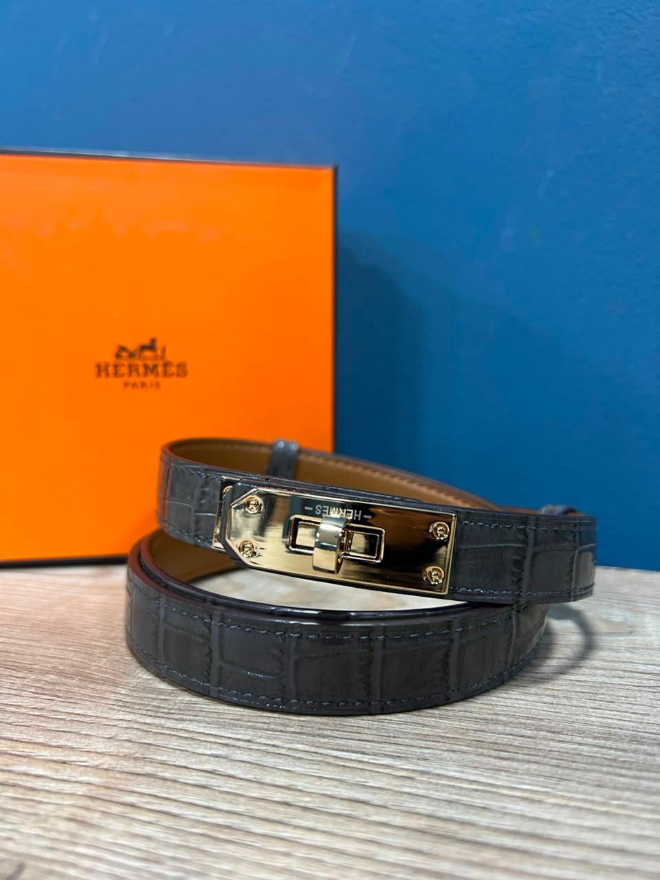 Kelly Hermes “grey x gold ”AAA quality