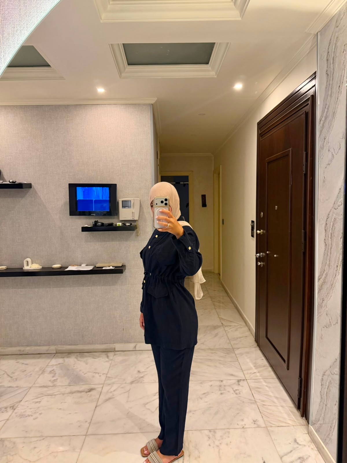 navy blue set