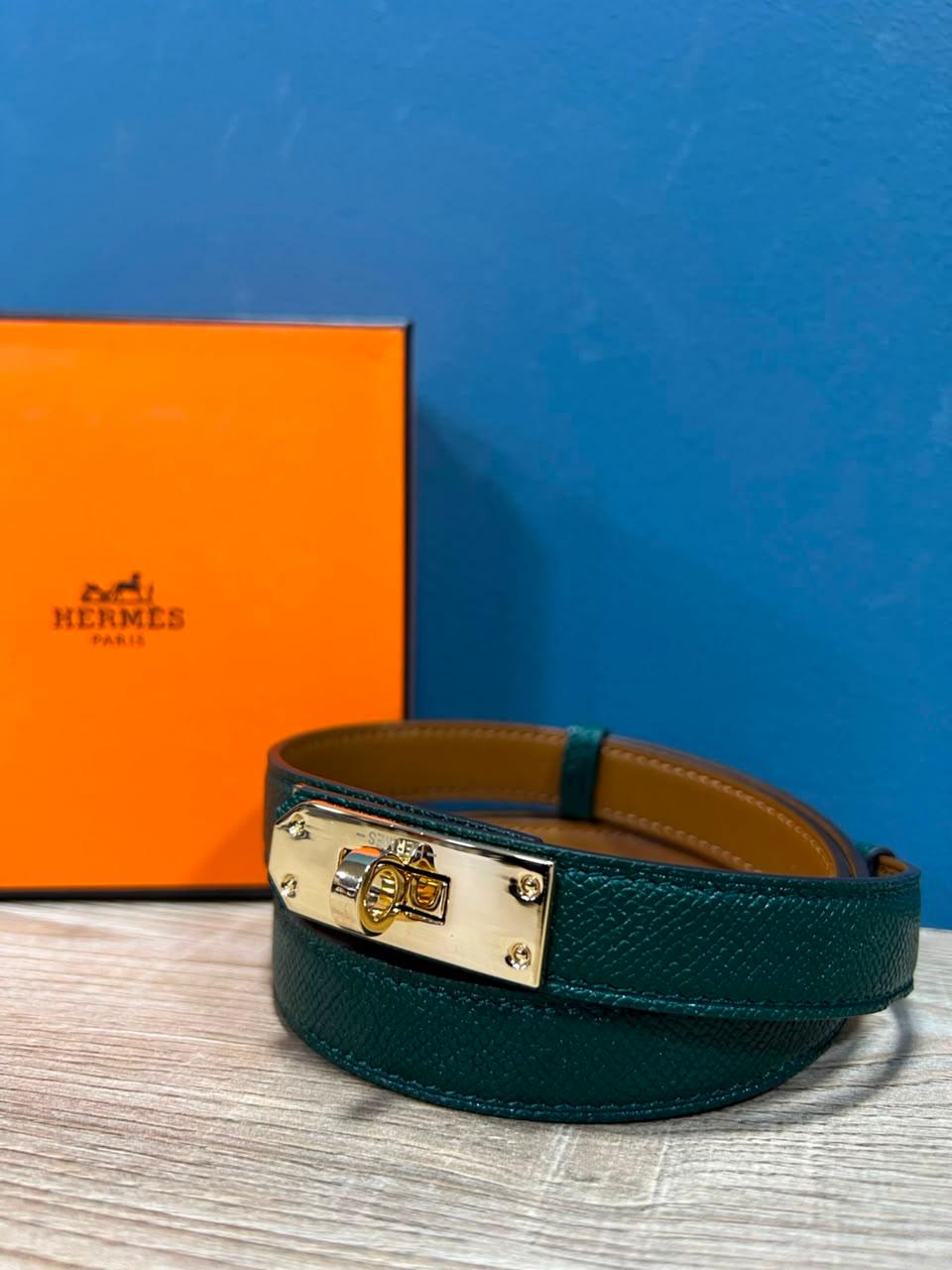 Kelly Hermes “green x gold”AAA quality