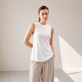 White Long Tank