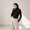 Black  thumb hole bodysuit
